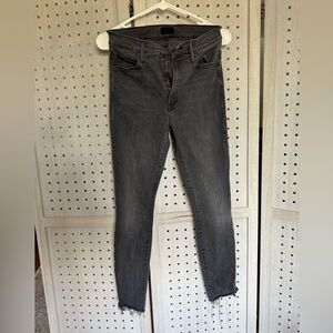 MOTHER Black Skinny Jeans. 26